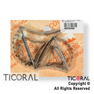 CORTANTE C 205 PETALO CLAVEL X4 HOJALATA x 1